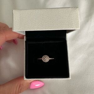 Pandora rose gold ring